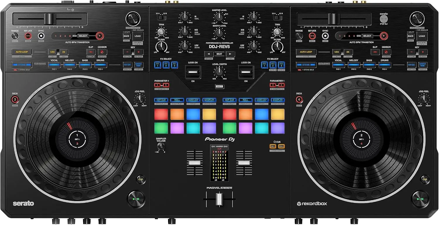 Dj Controller Pioneer Ddj - Pioneer DJ DDJ-REV5 – двухканальный DJ-контроллер