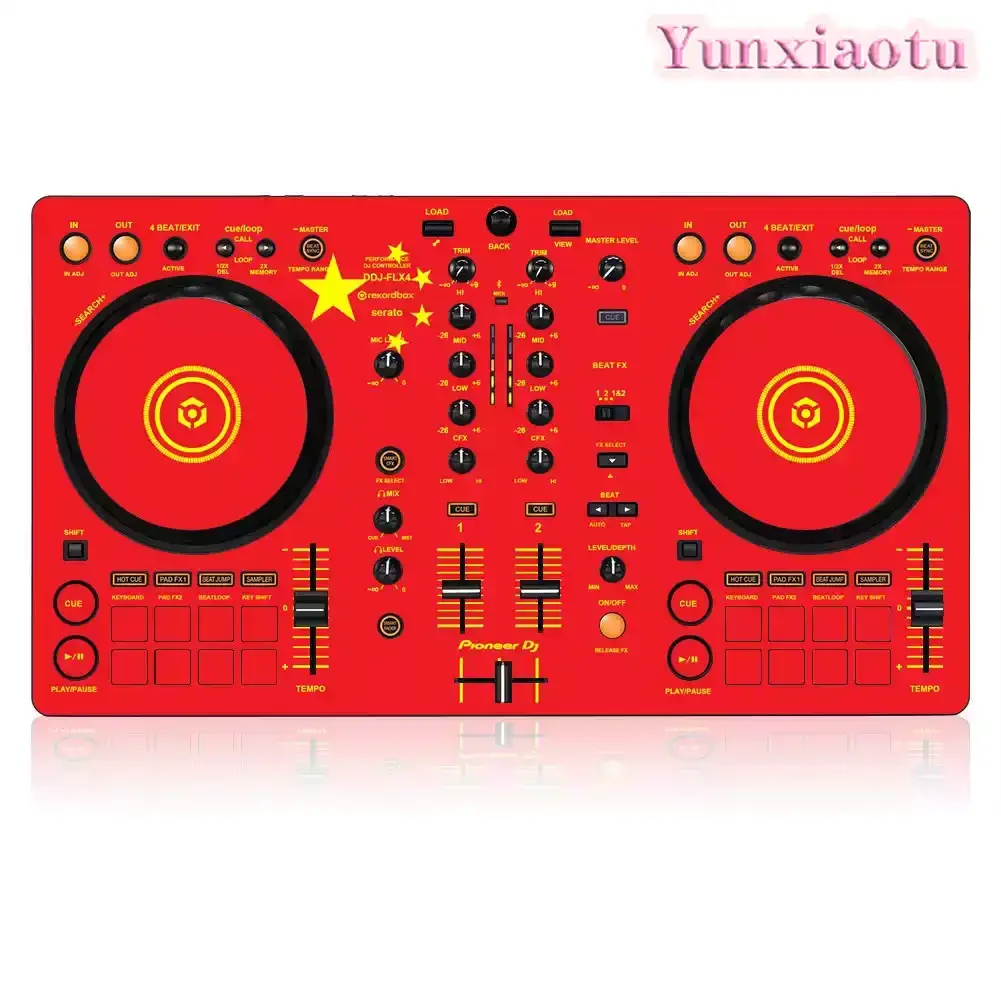 Dj Controller Pioneer Ddj - Наклейка-пленка для DJ-контроллера Pioneer DDJ-FLX4, обеспечивающая