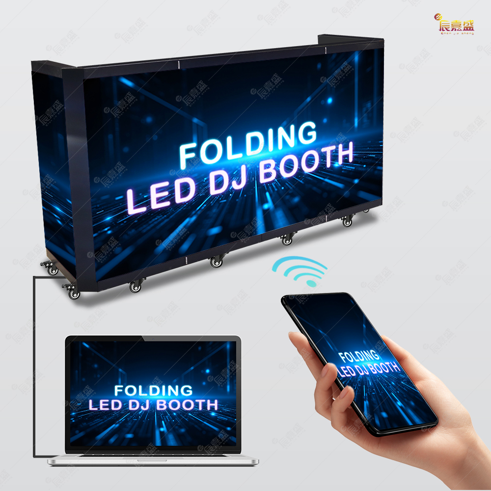 Портативная изогнутая стойка-п – обзор и цена Dj Stand Table Foldable