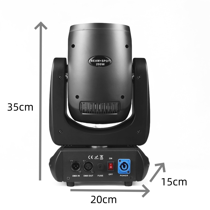 Миниатюрный светодиодный проже – обзор и цена Dj Light Moving Head Stage