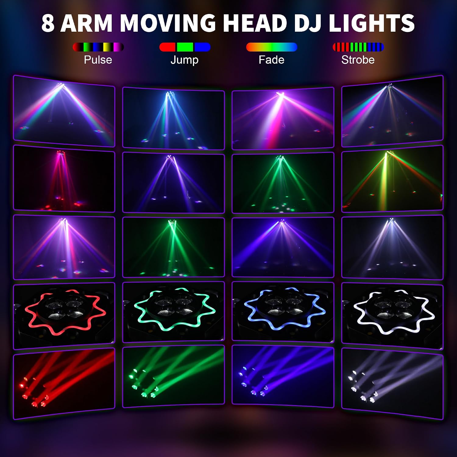 Светодиодные диско-прожекторы  – обзор и цена Dj Light Moving Head Stage