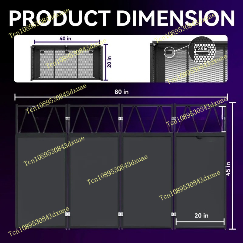 Мобильный складной стенд-транс – обзор и цена Dj Stand Table Foldable