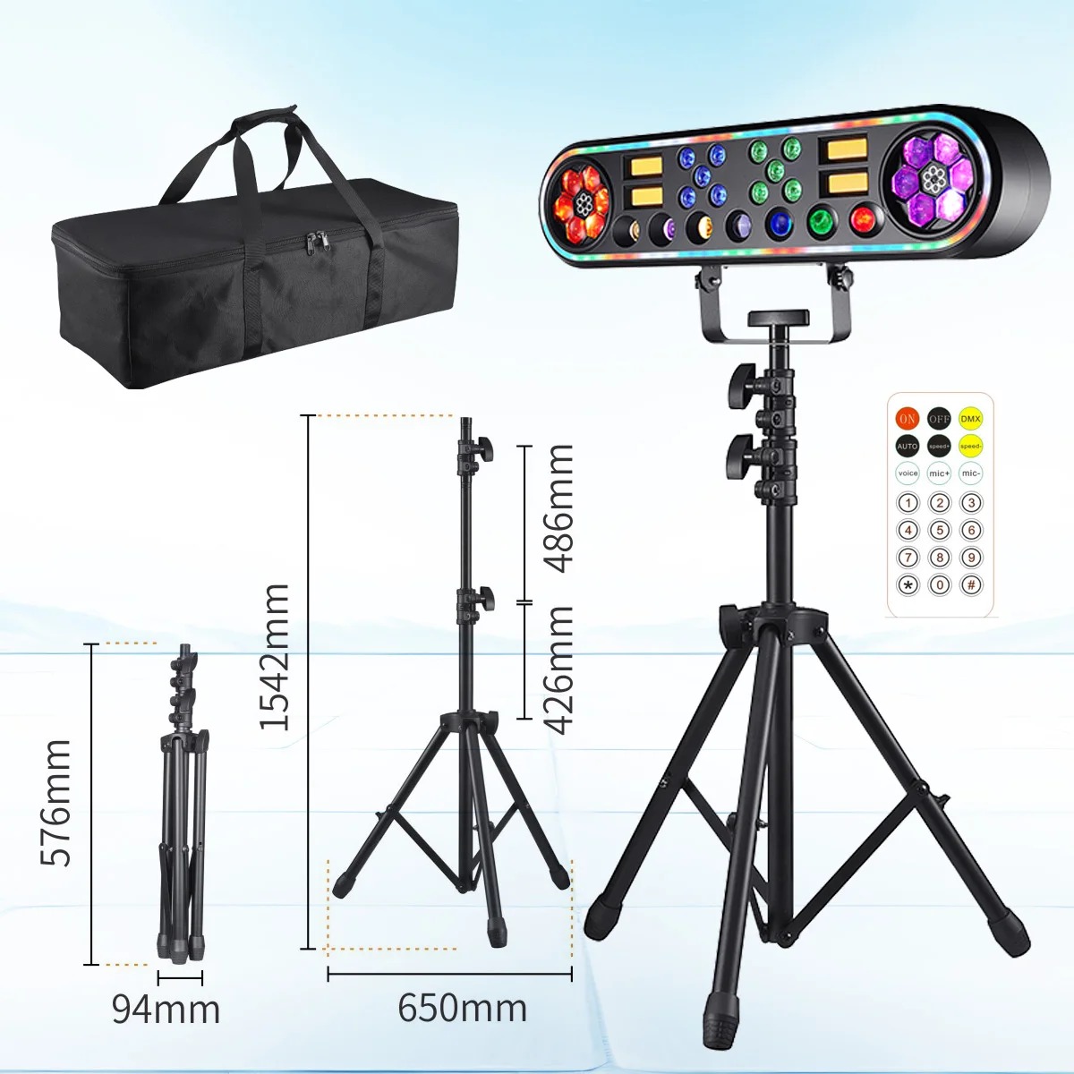 150-ваттный диско-прожектор с  – обзор и цена Dj Light Moving Head Stage