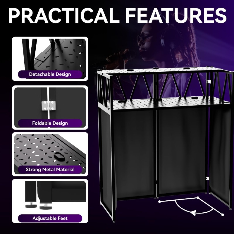 Хит продаж 2025 года: Портатив – обзор и цена Dj Stand Table Foldable