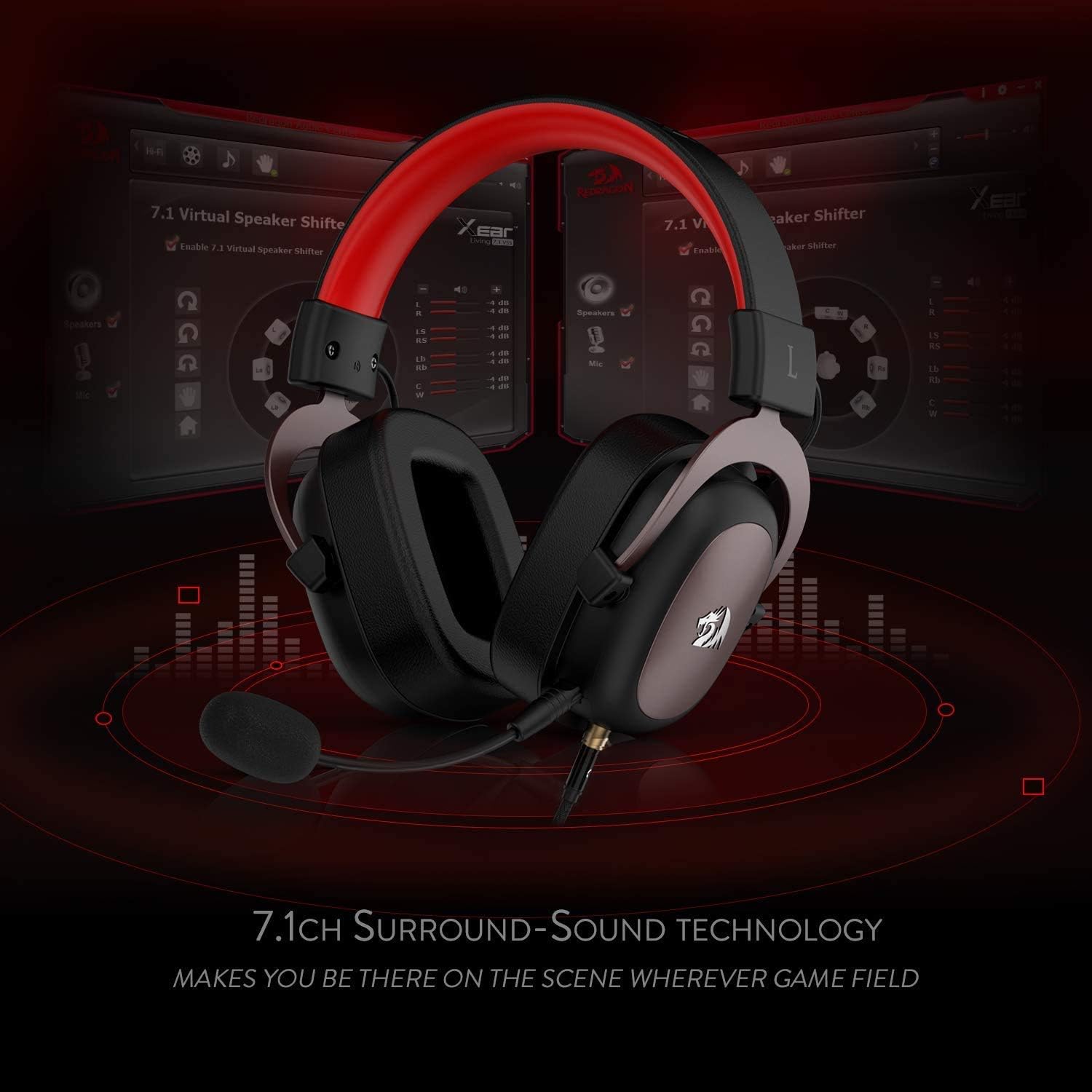 Проводная игровая гарнитура Re – обзор и цена Dj Headphones Professional